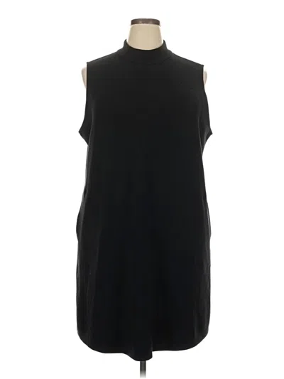 Pre-owned Spanx Casual Dress In Black