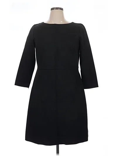 Pre-owned Spanx Casual Dress In Black