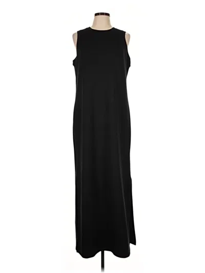 Pre-owned Spanx Casual Dress In Black