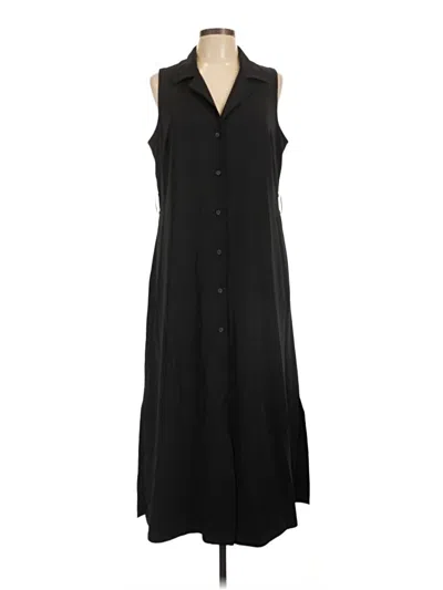 Pre-owned Spanx Casual Dress In Black