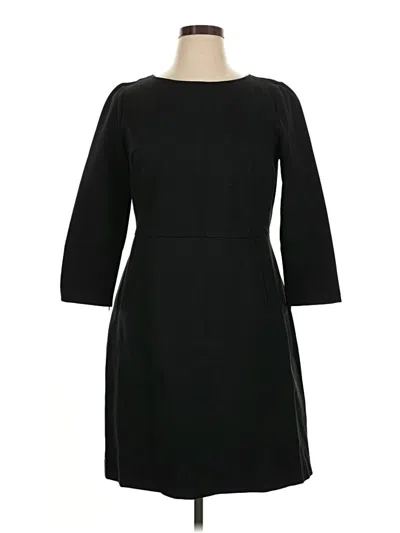 Pre-owned Spanx Casual Dress In Black