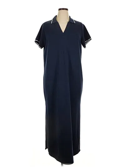 Pre-owned Spanx Casual Dress In Blue