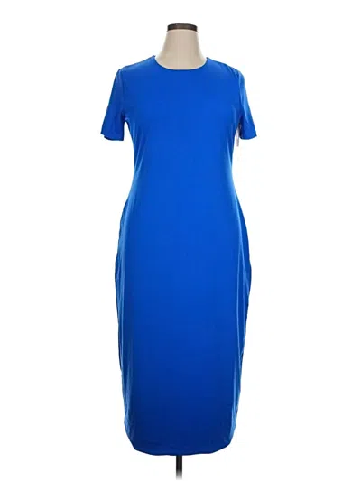 Pre-owned Spanx Casual Dress In Blue