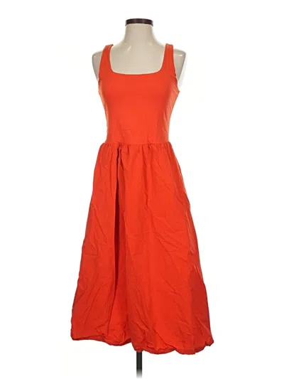 Pre-owned Spanx Casual Dress In Orange