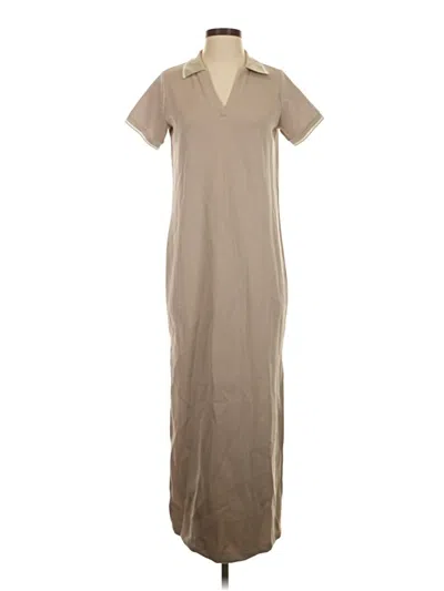Pre-owned Spanx Casual Dress In Tan