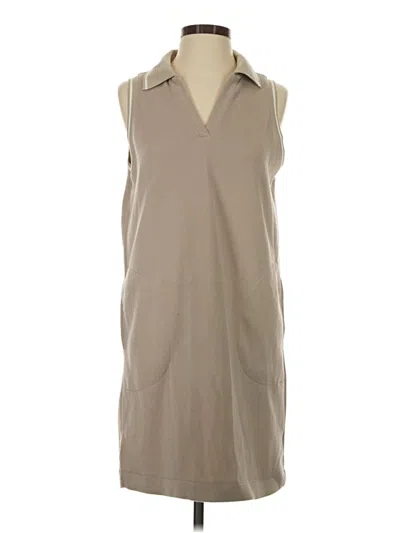 Pre-owned Spanx Casual Dress In Tan