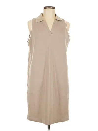 Pre-owned Spanx Casual Dress In Tan