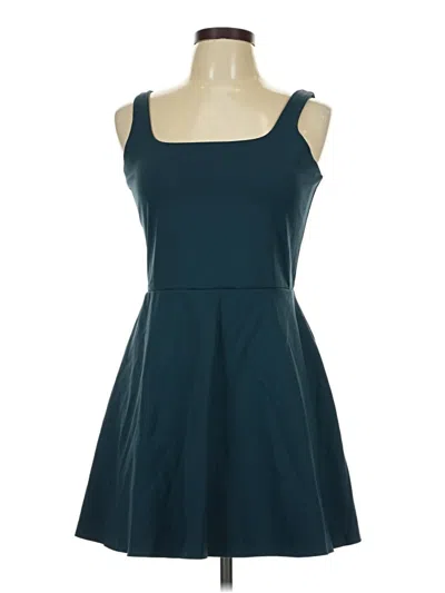 Pre-owned Spanx Casual Dress In Teal