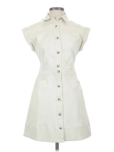 Pre-owned Spanx Casual Dress In White