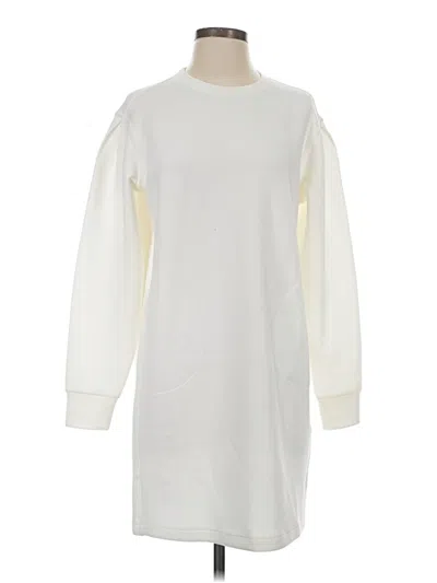 Pre-owned Spanx Casual Dress In White
