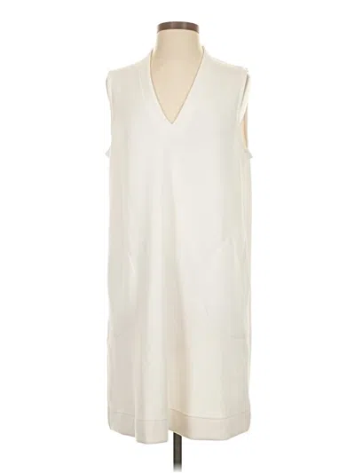 Pre-owned Spanx Casual Dress In White