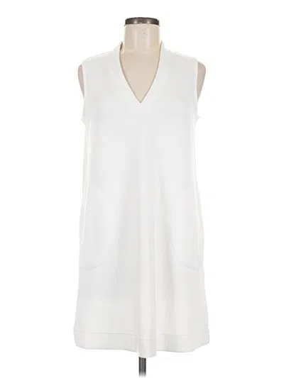 Pre-owned Spanx Casual Dress In White