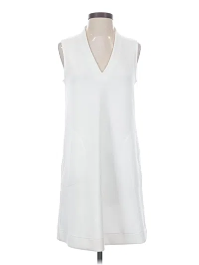 Pre-owned Spanx Casual Dress In White