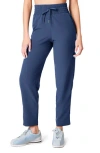 Spanx On The Move Slim Pant In Blue