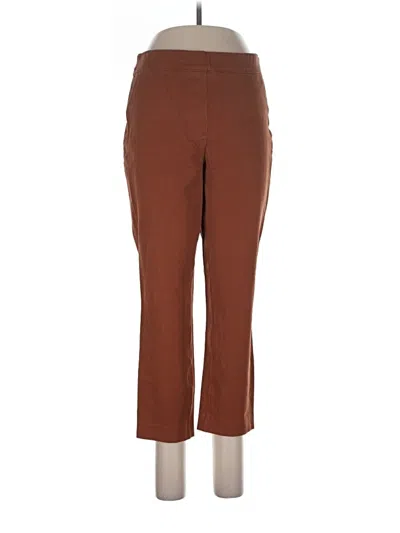 Pre-owned Spanx Casual Pants In Brown