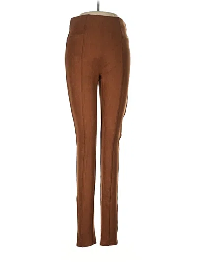 Pre-owned Spanx Casual Pants In Brown