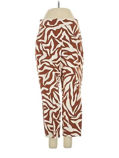 Pre-owned Spanx Casual Pants In Brown