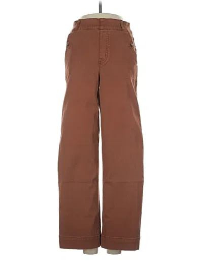 Pre-owned Spanx Casual Pants In Brown