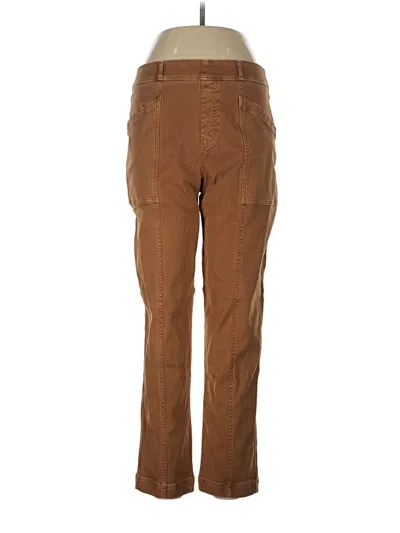 Pre-owned Spanx Casual Pants In Brown