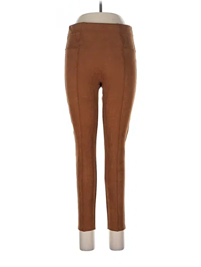 Pre-owned Spanx Casual Pants In Brown