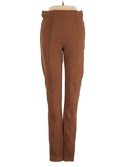Pre-owned Spanx Casual Pants In Brown