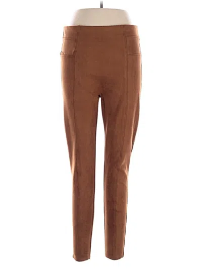 Pre-owned Spanx Casual Pants In Brown