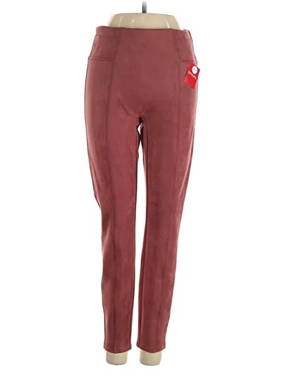 Spanx Casual Pants In Burgundy