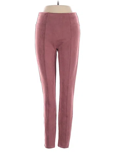 Pre-owned Spanx Casual Pants In Burgundy