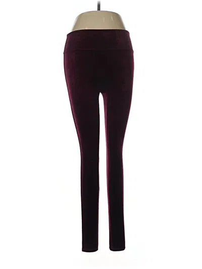 Pre-owned Spanx Casual Pants In Burgundy