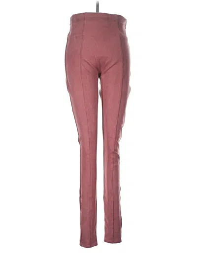 Pre-owned Spanx Casual Pants In Burgundy
