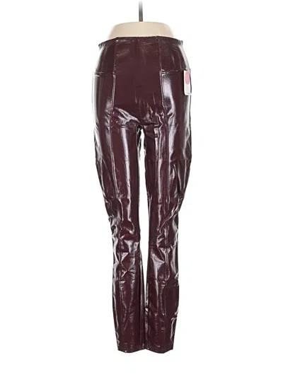 Spanx Casual Pants In Burgundy