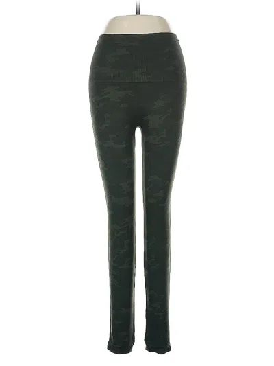 Pre-owned Spanx Casual Pants In Green