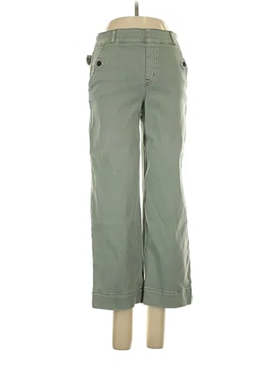 Pre-owned Spanx Casual Pants In Green