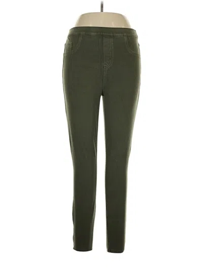 Pre-owned Spanx Casual Pants In Green