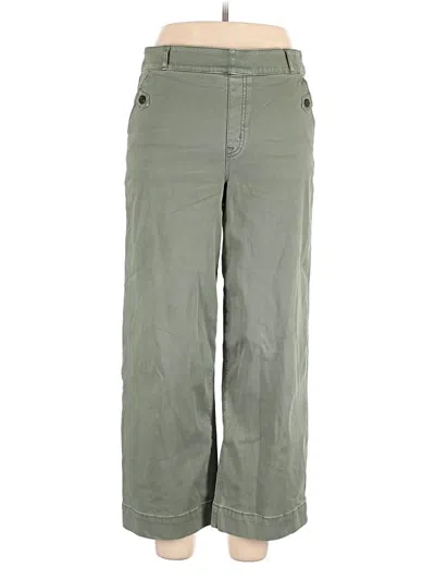 Pre-owned Spanx Casual Pants In Green