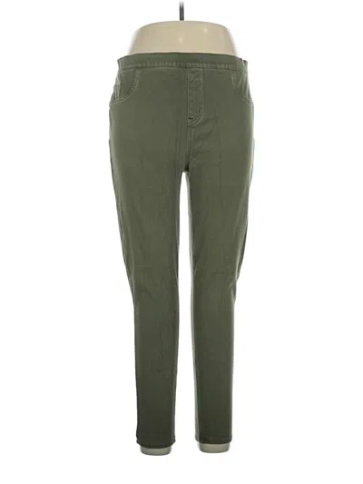 Pre-owned Spanx Casual Pants In Green