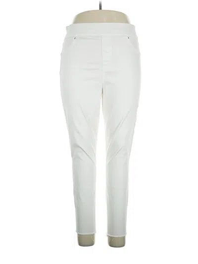 Pre-owned Spanx Casual Pants In Ivory