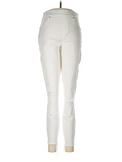 Pre-owned Spanx Casual Pants In Ivory