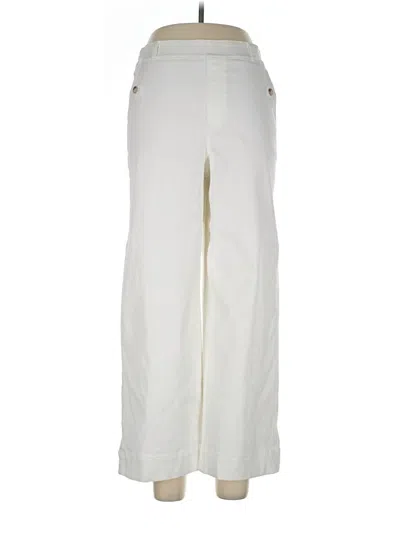 Pre-owned Spanx Casual Pants In Ivory