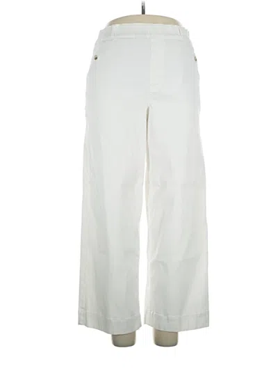 Pre-owned Spanx Casual Pants In Ivory