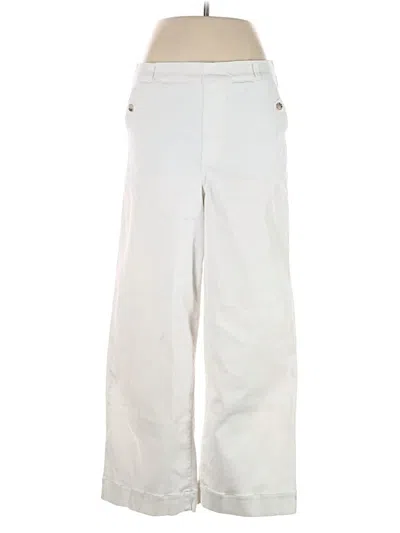 Pre-owned Spanx Casual Pants In Ivory