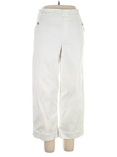 Pre-owned Spanx Casual Pants In Ivory