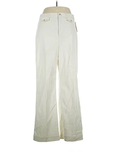 Pre-owned Spanx Casual Pants In Ivory