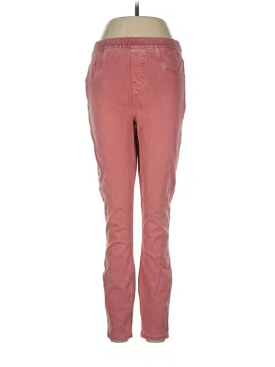 Pre-owned Spanx Casual Pants In Pink