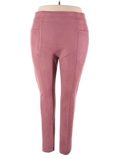 Pre-owned Spanx Casual Pants In Pink