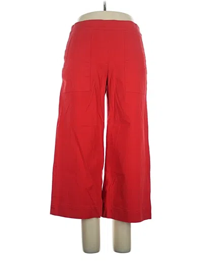 Pre-owned Spanx Casual Pants In Red