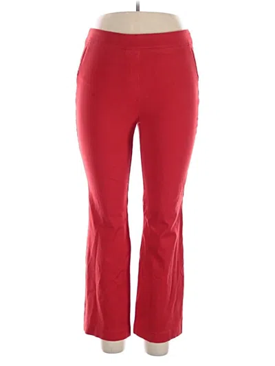 Pre-owned Spanx Casual Pants In Red