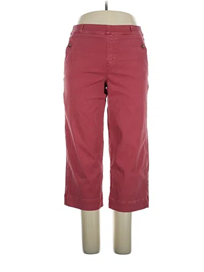Pre-owned Spanx Casual Pants In Red