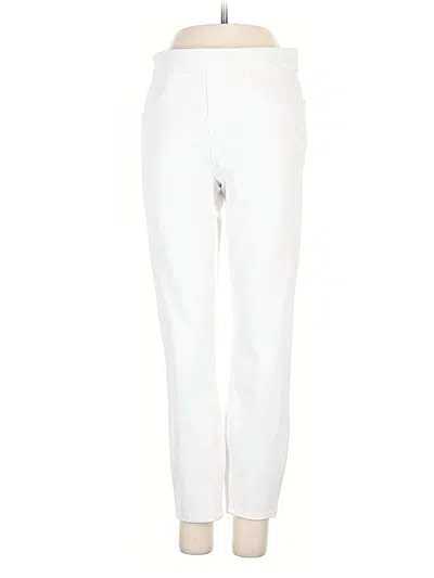 Pre-owned Spanx Casual Pants In White
