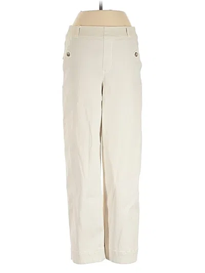 Pre-owned Spanx Casual Pants In White